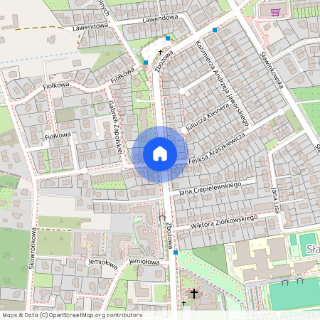 Sławin, ul. Feliksa Araszkiewicza, Lublin