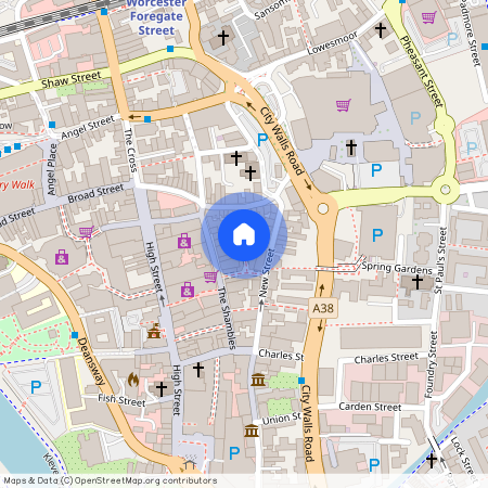 Reindeer Court, Mealcheapen Street, Worcester, Worcestershire, WR1