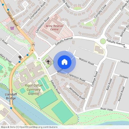 Blosse Road, Llandaff North, Cardiff CF14 2JB