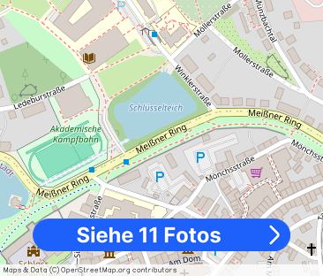 Gemütliche 1-Raum-Wohnung mit Einbauküche in UNI-Nähe - Foto 1