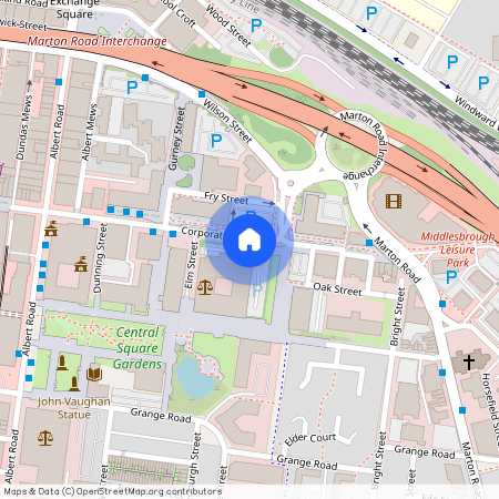 Rede House - Premium Studio at Middlesbrough, 66-77 Corporation Road TS1