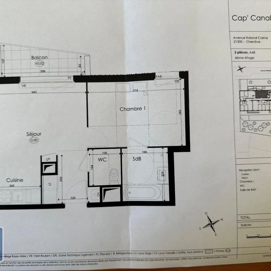Appartement à louer 2 pièces 39.98m² - Photo 2