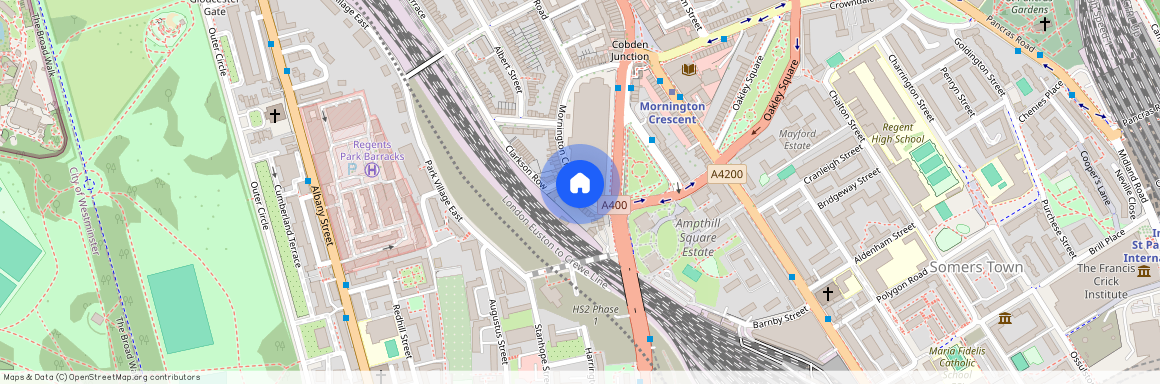 Mornington Crescent, Mornington Crescent, NW1