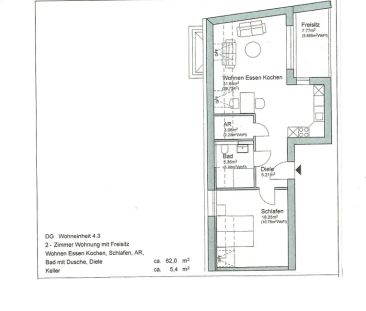 Neubau-Dachgeschosswohnungen mit Fahrstuhl - Foto 6