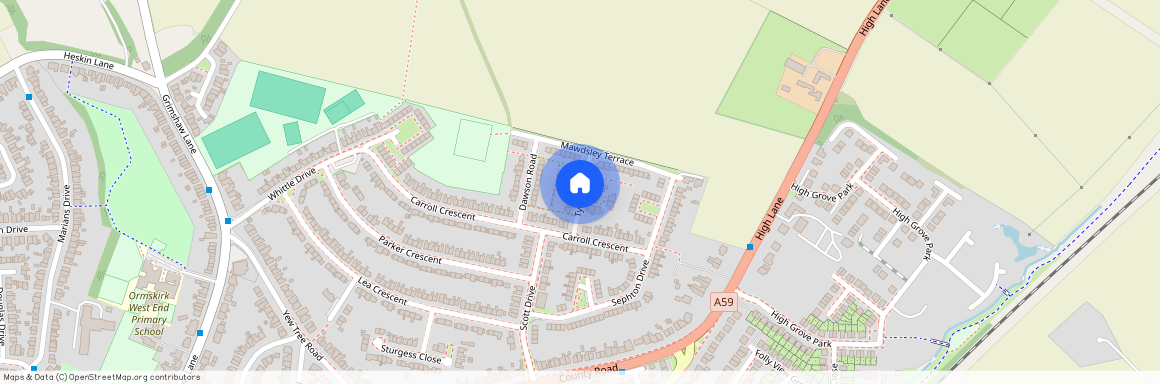 Tyrer Road, Ormskirk, Lancashire, L39