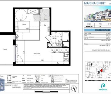 Location Appartement 2 pièces 42m² MARSEILLAN 34340 - Photo 6