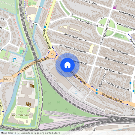 Kleverpark-zuid, 2023 BD, Verspronckweg, Haarlem