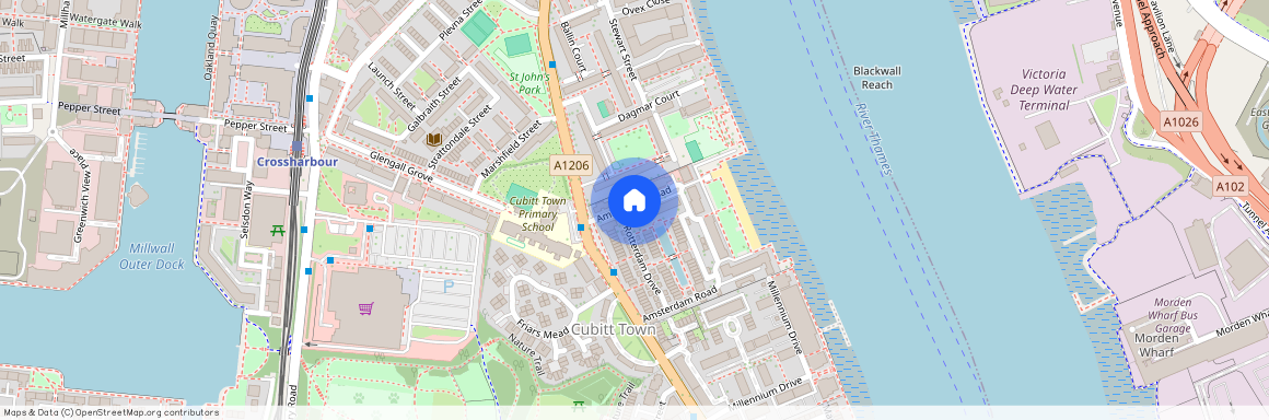 Amsterdam Road, E14, London
