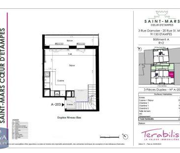 Appartement à louer 3 pièces 57.8m² - Photo 4
