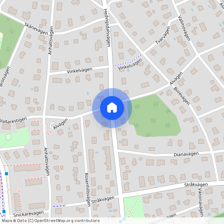 Hedvigsdalsvägen, Sollentuna