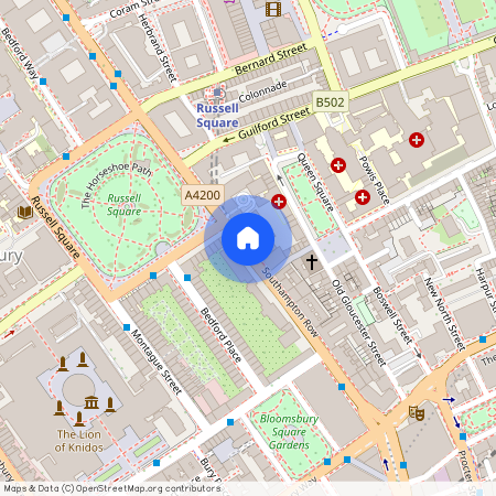 Cranfield House, Bloomsbury, WC1B