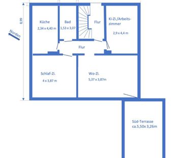 3-Zimmer-Wohnung (75 m²) mit großer Dachterrasse & eigenem Garten - Photo 4