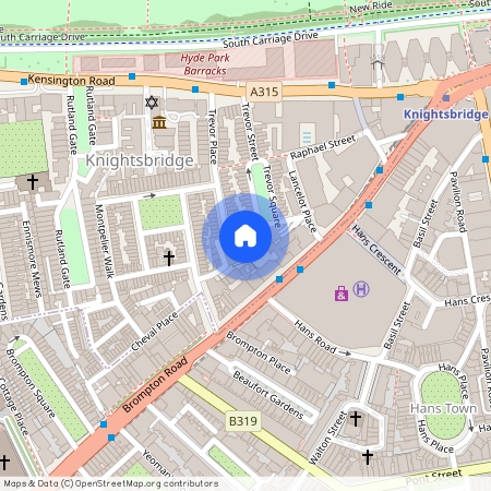 Trevor Square, SW7, Knightsbridge