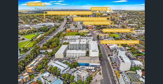 Modern 2 Bedroom Apartment Walking Distance to Homebush Station - Photo 1