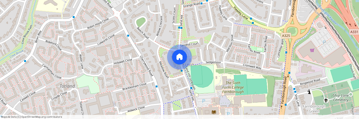 Sand Hill, Farnborough, Hampshire, GU14