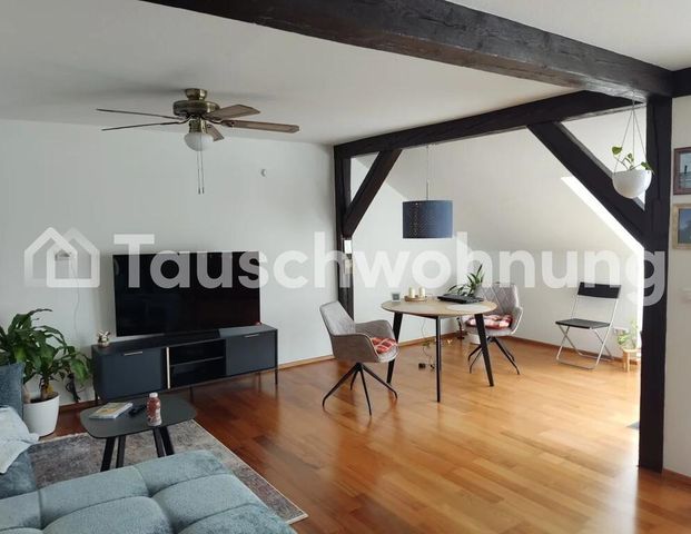 TAUSCHWOHNUNG 3 Zi DG in der Wiehre - modernisierter Altbau - Foto 1