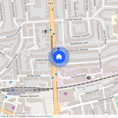 Broadwater Road, Worthing