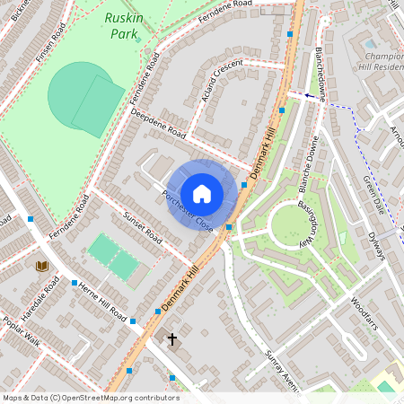 Denmark Hill, Rutland Court Denmark Hill, SE5