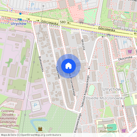 ul. Władysława Przanowskiego, Ulrychów, Wola, Warszawa, mazowieckie