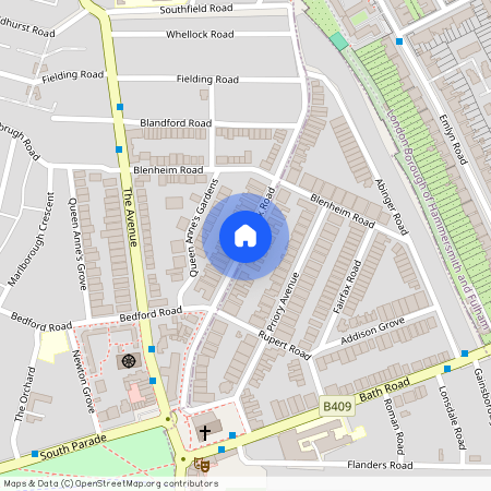 Woodstock Road, W4 1UF, London