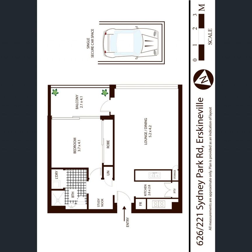NEWLY RENOVATED ONE BEDROOM APARTMENT WITH CAR SPACE - Photo 1