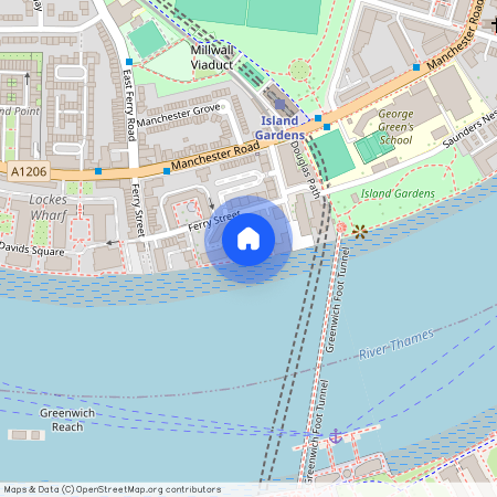 Ferry Street, Isle of dogs, E14, London
