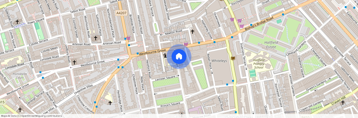 Garway Road, Notting Hill, London, W2