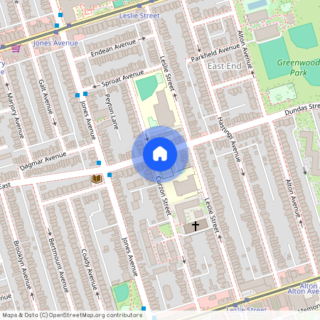 129 Curzon Street Unit# Main, Toronto