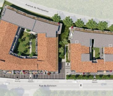 Appartement à louer 3 pièces 63.5m² - Photo 1