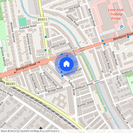 2-Bed Terraced House to Let on Kimberley Road, Preston