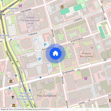 Warszawa, Wola, Wola, Mirów, Wronia