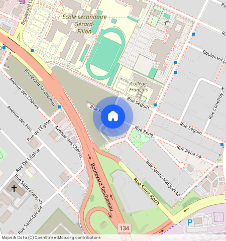 ** Rue René, Longueuil, QC