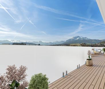 Wohnen mit Reussblick - mitten in Luzern - Photo 6