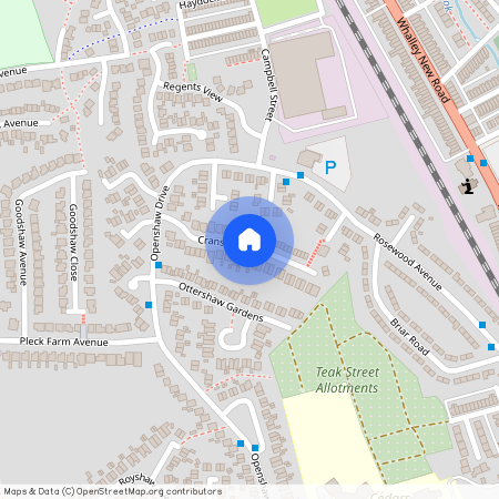 Cranshaw Drive, Blackburn. Lancs. BB1 8RE