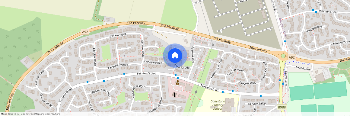 Fairview Parade, Bridge of Don, Aberdeen, AB22