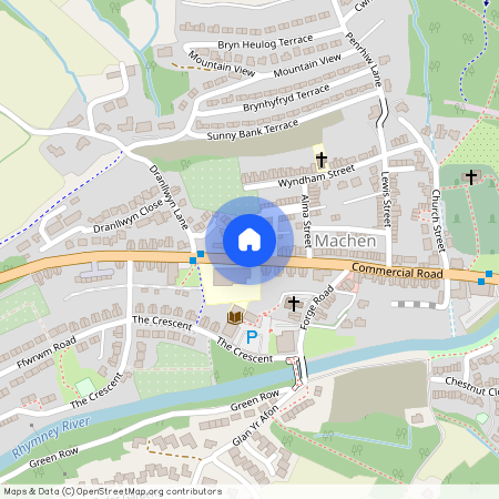 Tredegar Arms Flats, Machen, Caerphilly, CF83