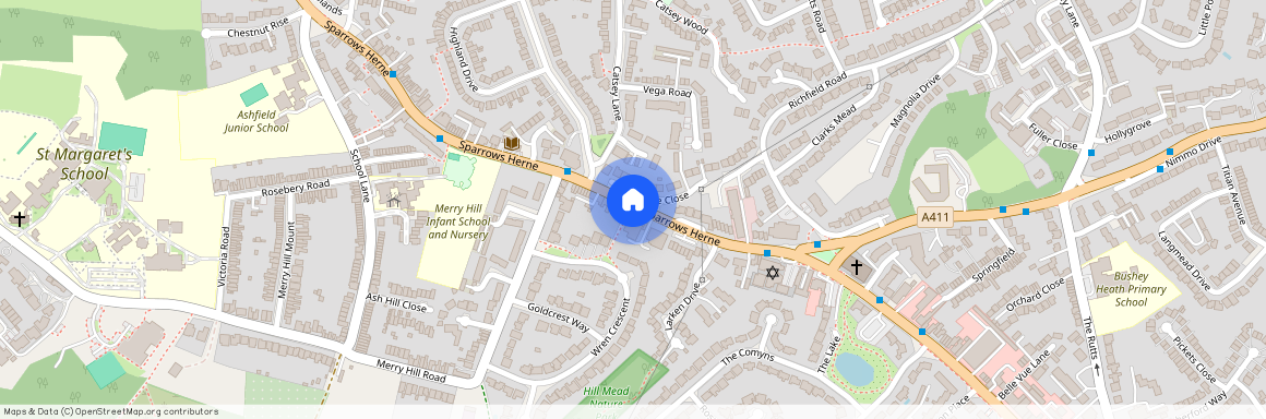 WD23, Bushey
