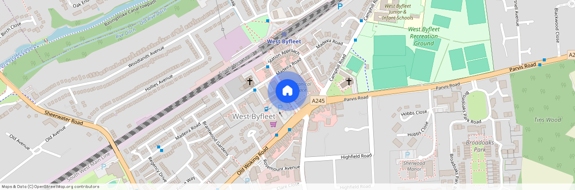 Station Approach, West Byfleet, KT14