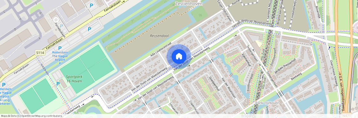 Zestienhoven, 3045 PE, Rotterdam