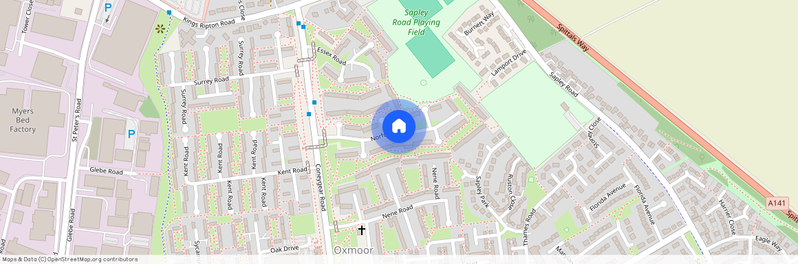 Norfolk Road, Huntingdon, Cambridgeshire