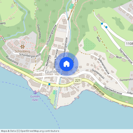 3654, Gunten, Schönbergstrasse, 2