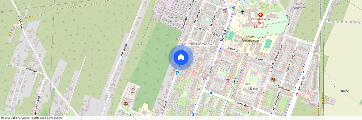 ul. Ogrodowa, Czeladź, będziński, śląskie