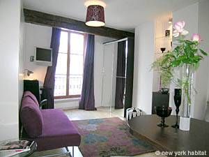Logement à Paris, Location meublée - Studio T1 - Place des Vosges, Le Marais - Notre Dame - Hôtel de Ville (PA-4258) - Photo 1