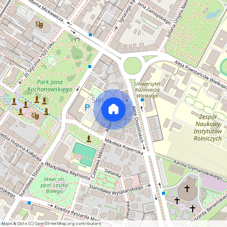 ul. Adama Asnyka, Śródmieście, Bydgoszcz, kujawsko-pomorskie