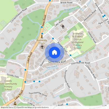 Queen's Drive, Windermere, Cumbria., LA23