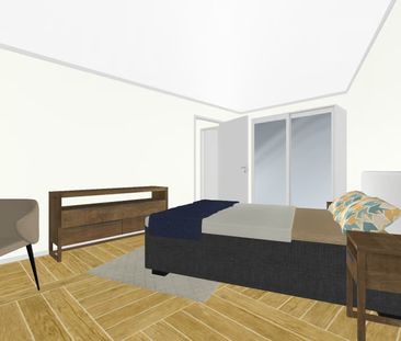 1 Zimmer, 15 m², 4. Stock - Foto 2