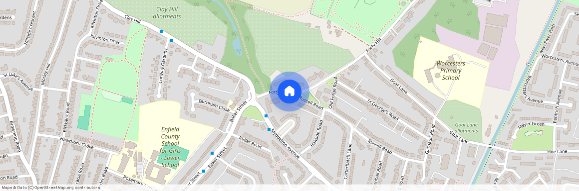 Enfield, Forty Hill, EN2 9HT, Middlesex