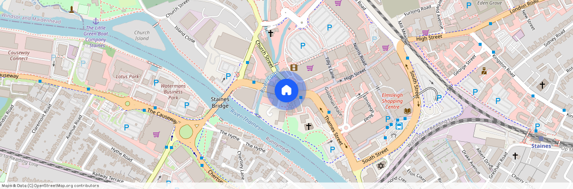 Old Town Hall, TW18, Market Square