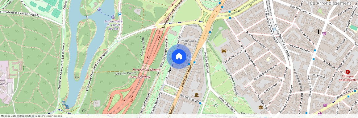 Muette Nord, Paris 16Ème