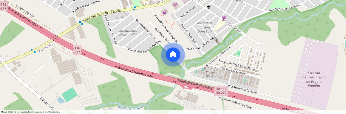 Rua Alexandro Glenski, 1151 - 81935394 - Ganchinho - Curitiba